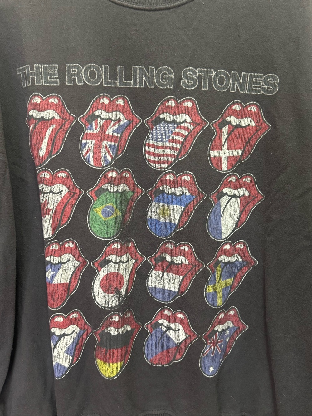Hollister Co. Oversized The Rolling Stones Graphic Crewneck Sweatshirt - Picture 2 of 4